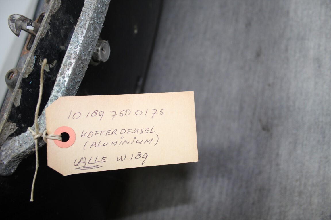 Kofferdeksel W 189