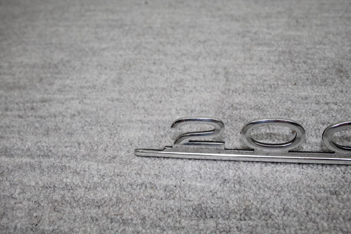 Typeaanduiding 200 D