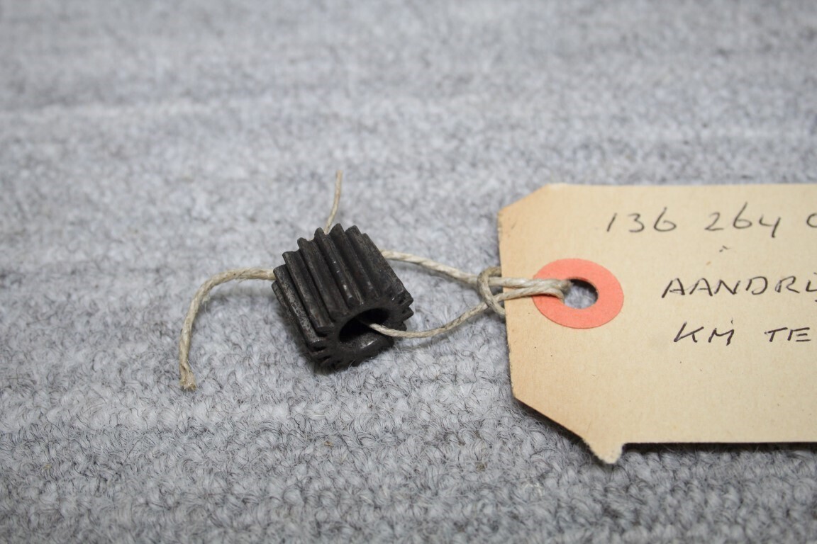 Aandrijftandwiel kilometerteller