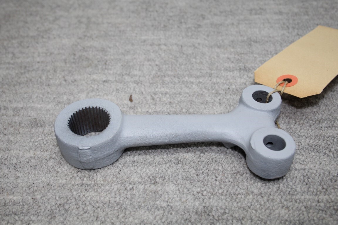 Stuurarm op stuurhuis