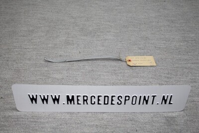 Chrome bevestigingslijst A zuil rechts