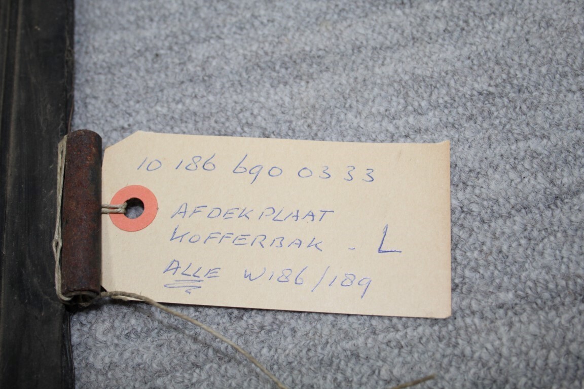 Bandenbak bodem hout links