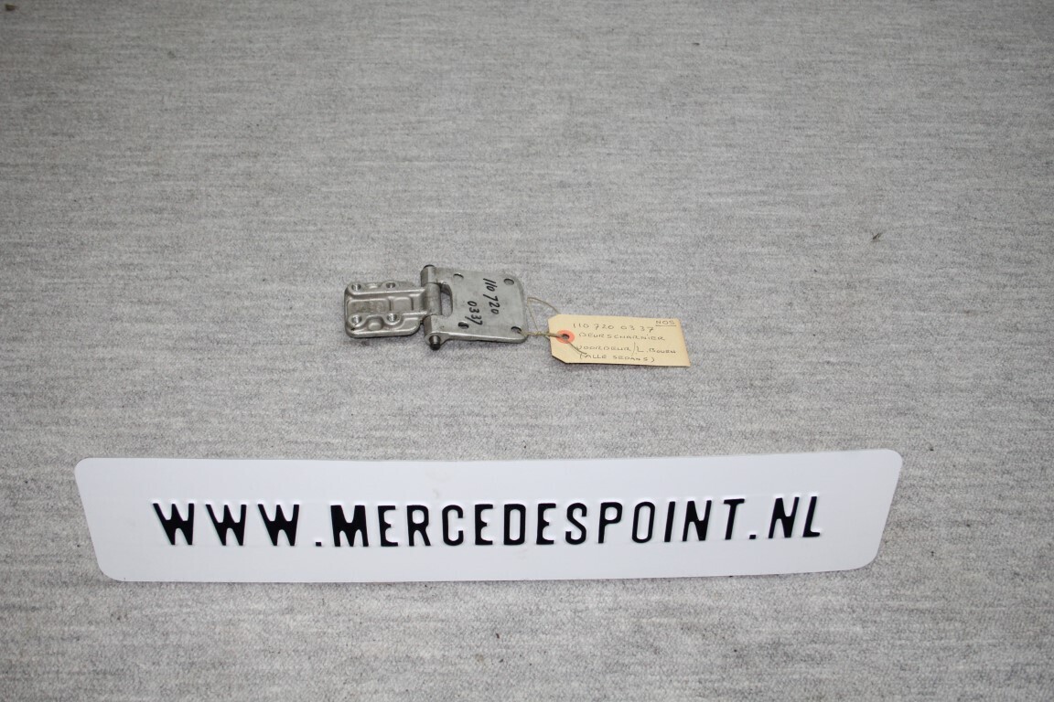 Deurscharnier voordeur links boven