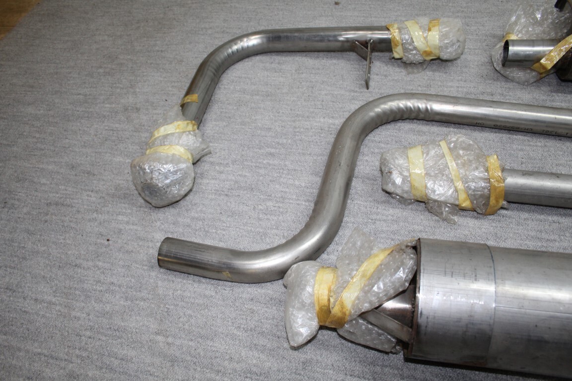 RVS uitlaat 170 S A cabriolet