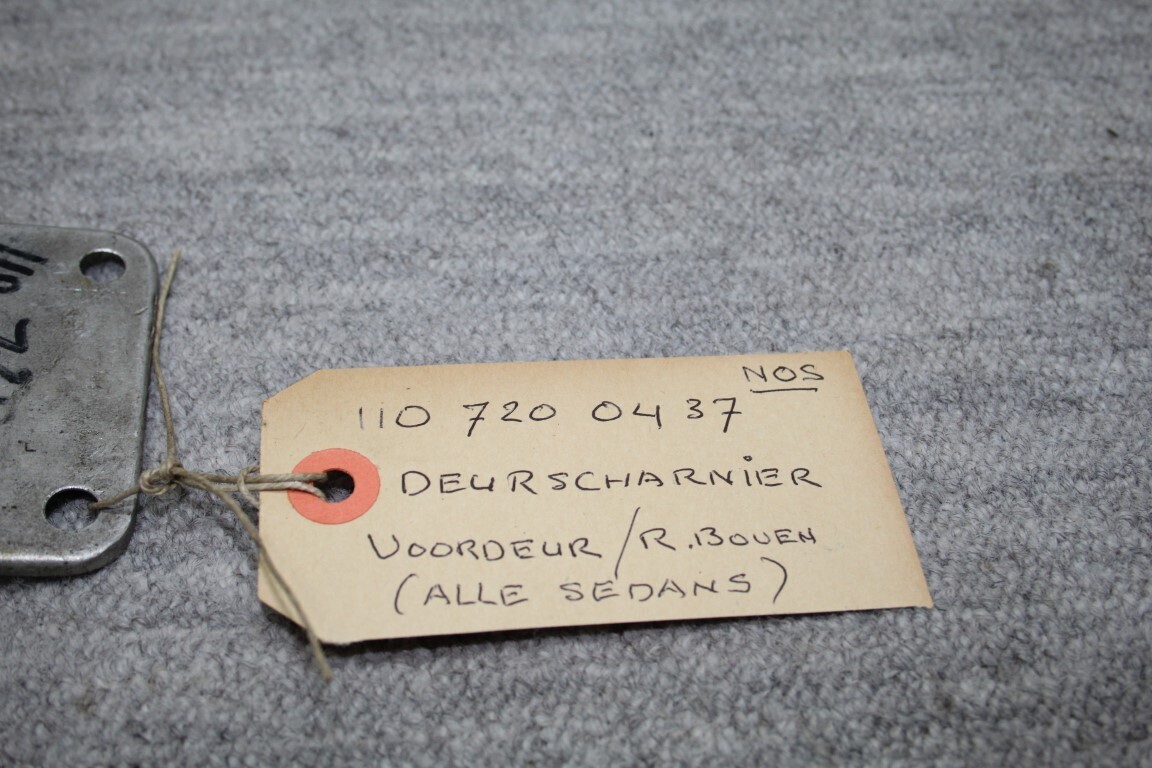 Deurscharnier voordeur rechts boven