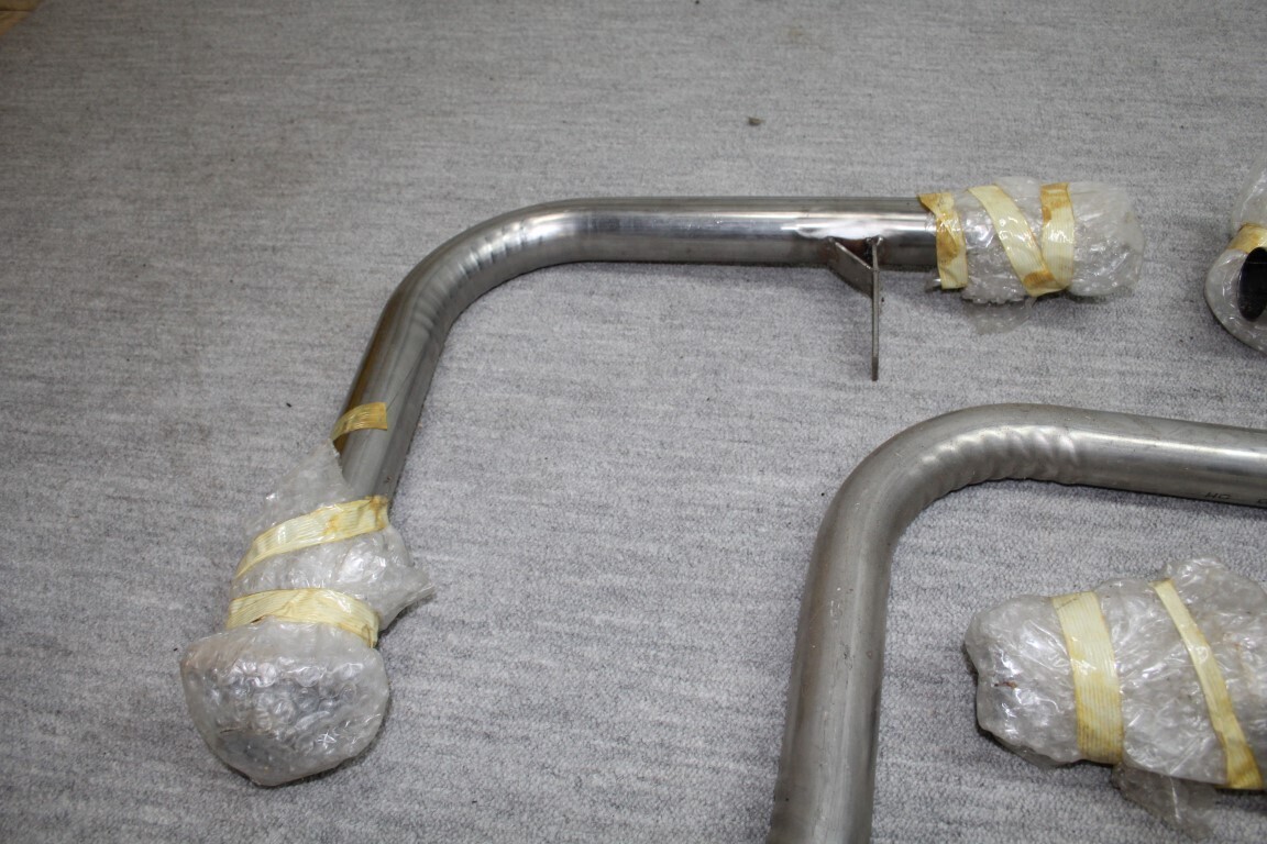 RVS uitlaat 170 S A cabriolet