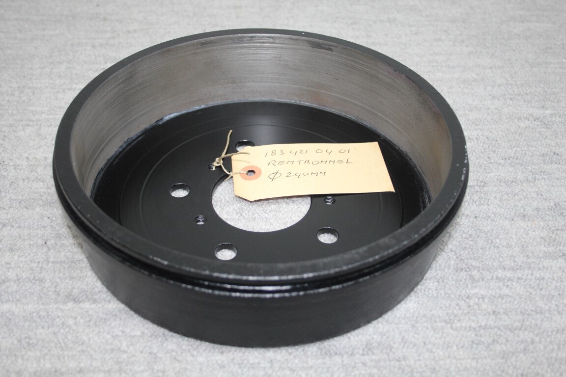 Remtrommel voorzijde 240 mm