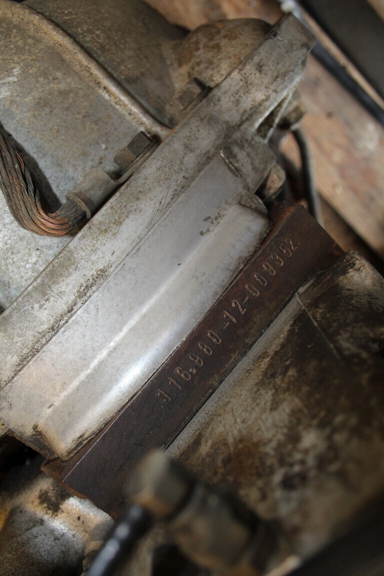 W 111 Flachkuhler Coupe / Cabriolet motor