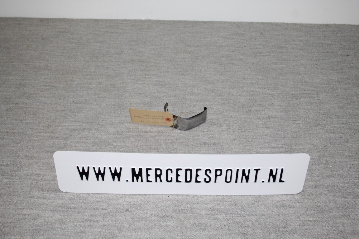 Afdekplaat bumper chrome