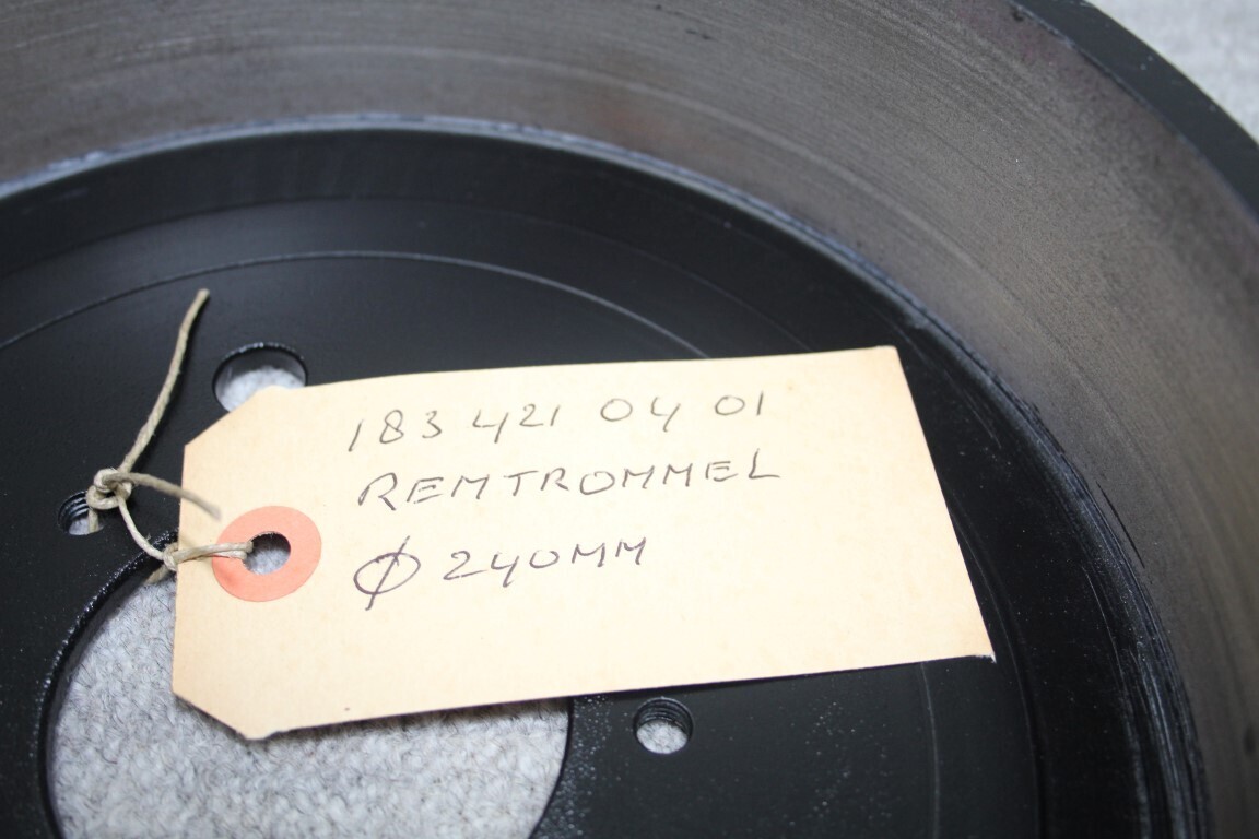 Remtrommel voorzijde 240 mm