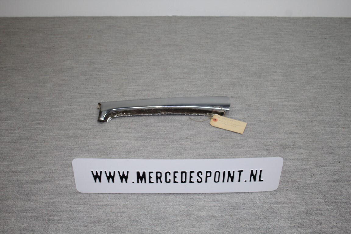 A zuil chrome lijst links