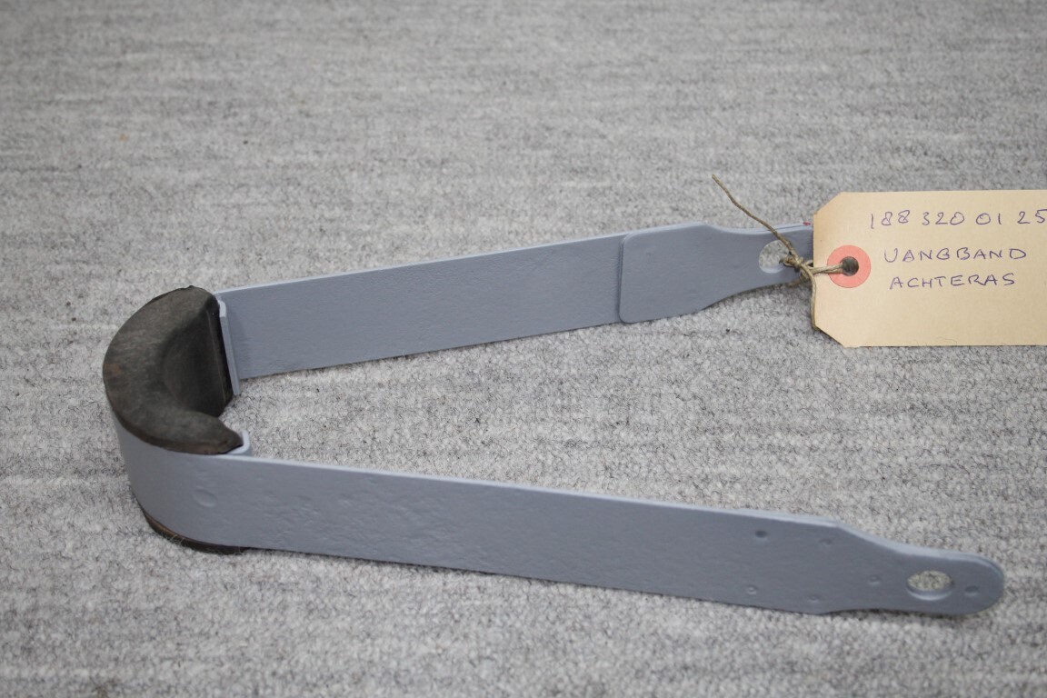 Vangband met rubber achteras