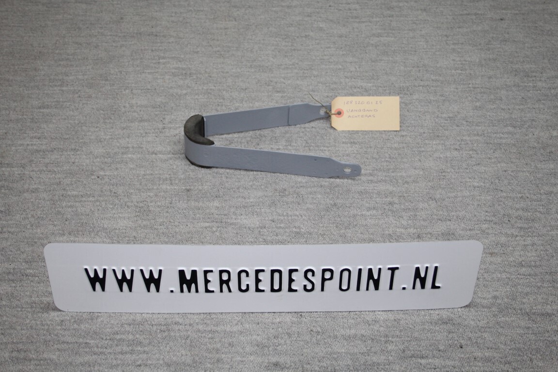 Vangband met rubber achteras