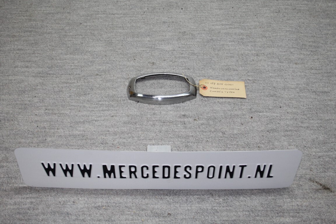 Binnen verlichting Chrome rand