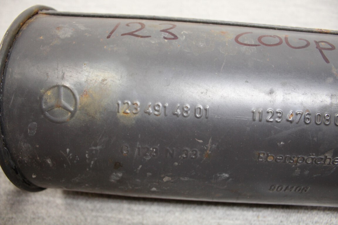 Achter demper W 123 Coupe