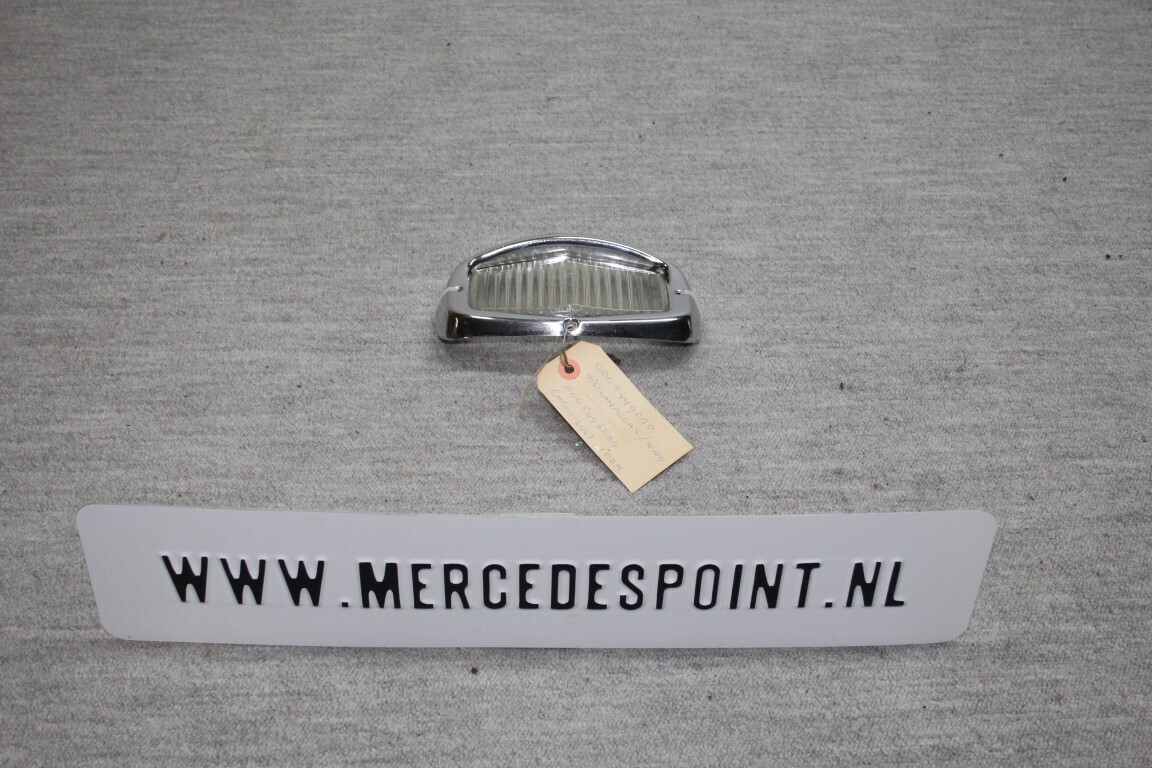 Mistlampglas met frame