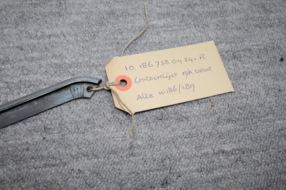 Chromelijst achterdeur R