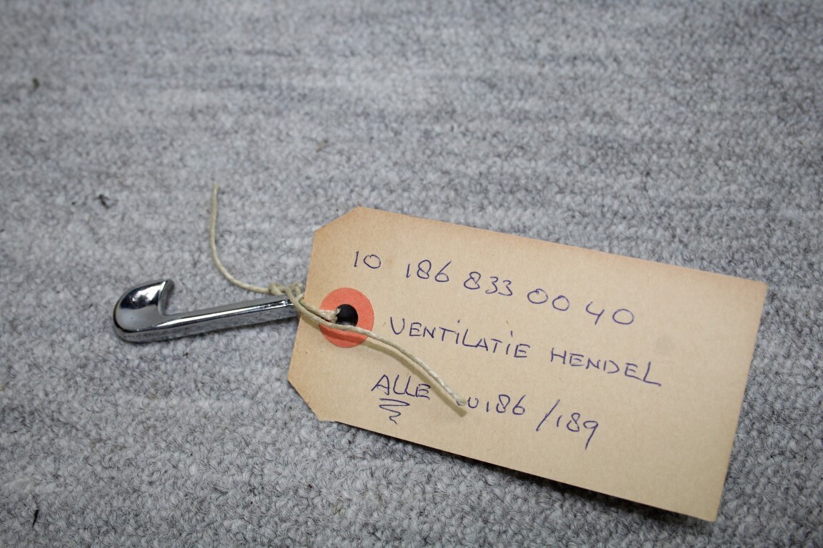 Schuif handle ventilatie