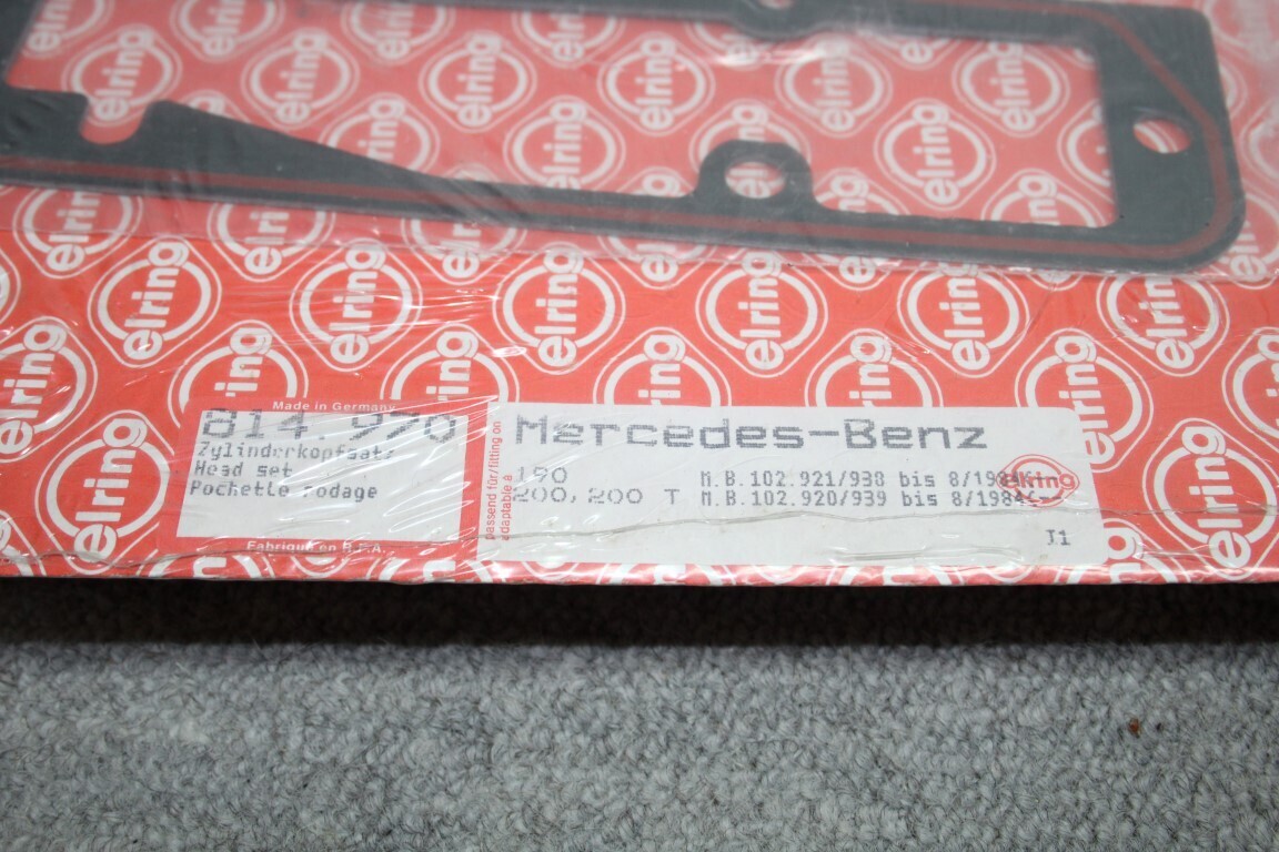 Kop pakking set voor de W 123  200 T