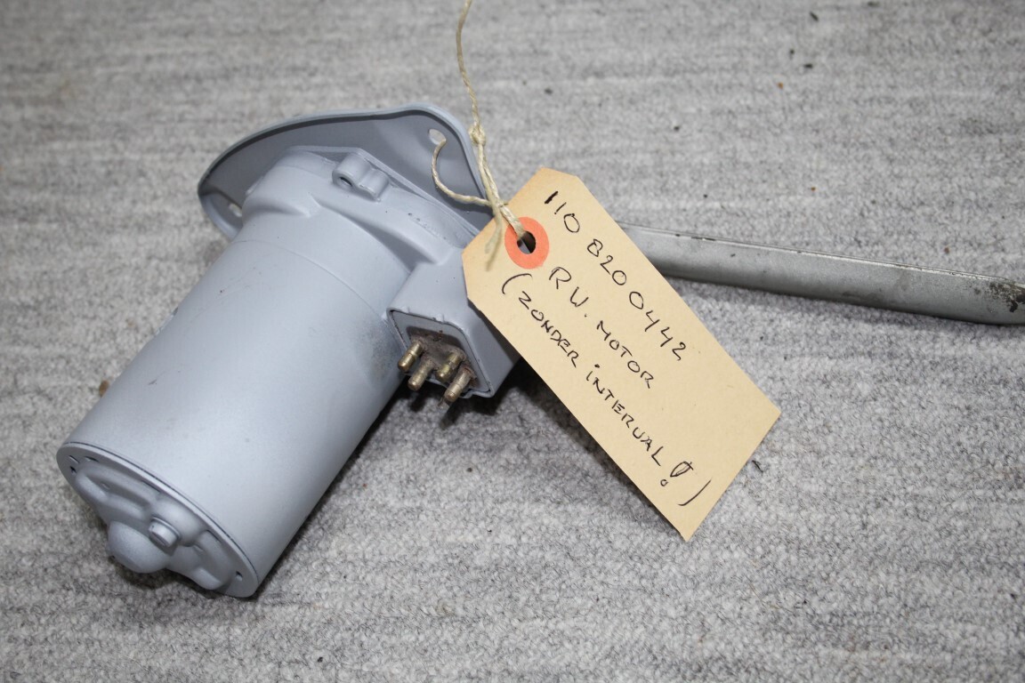 Ruitenwissermotor zonder interval