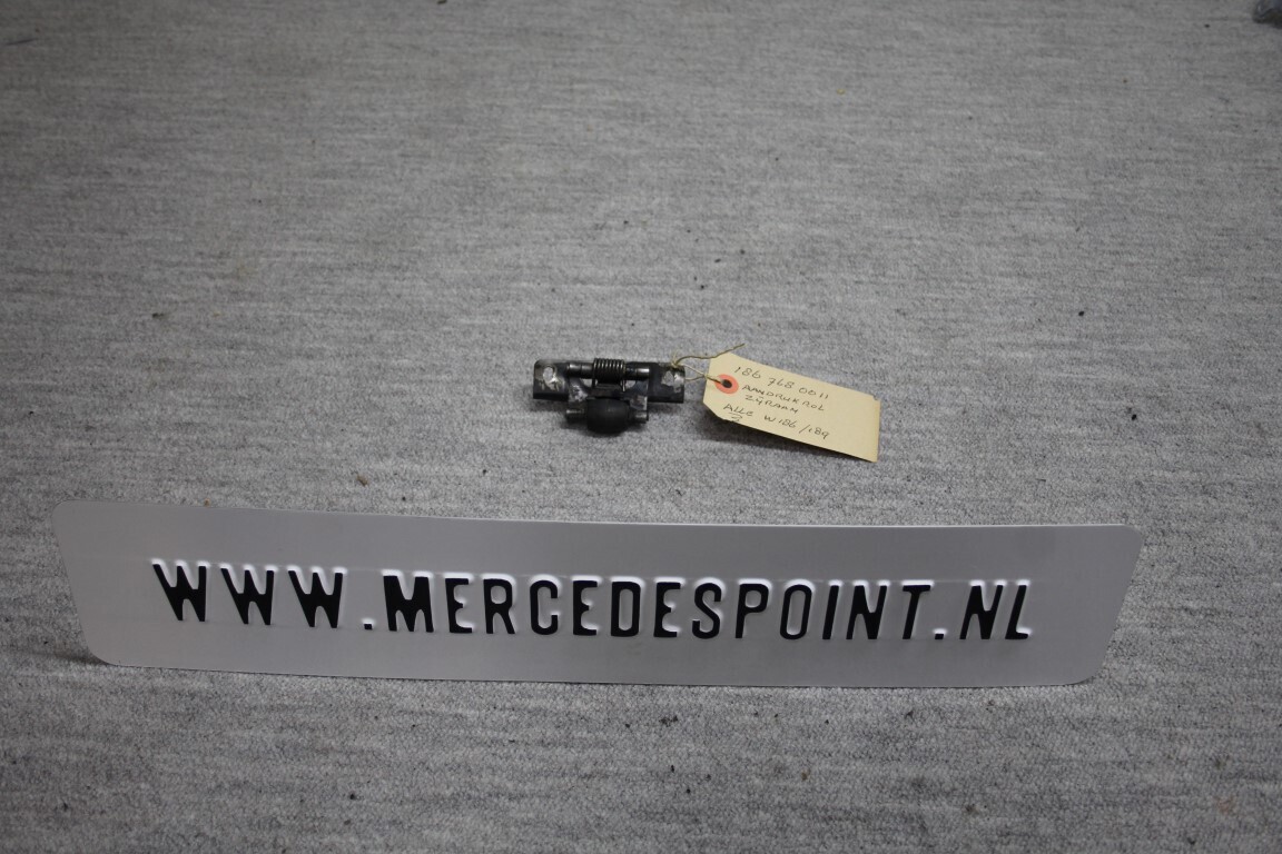 Aandrukrol voor zijraampje  W 186 / 189