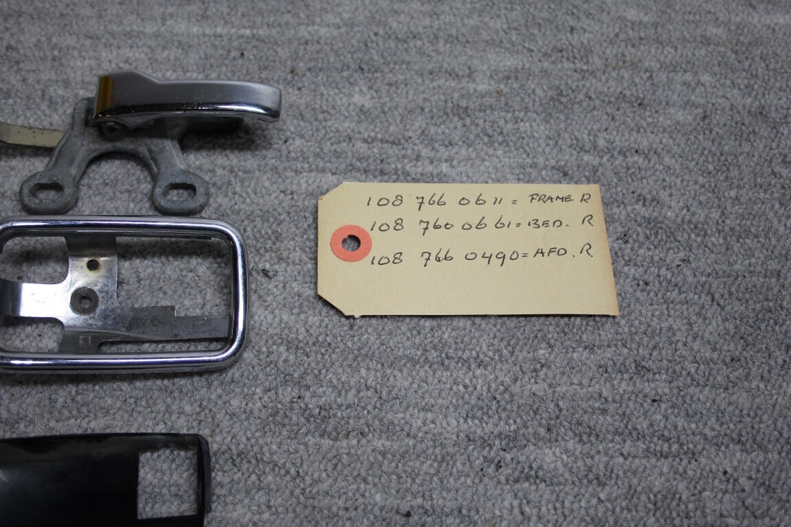 Deur ontgrendeling compleet rechts