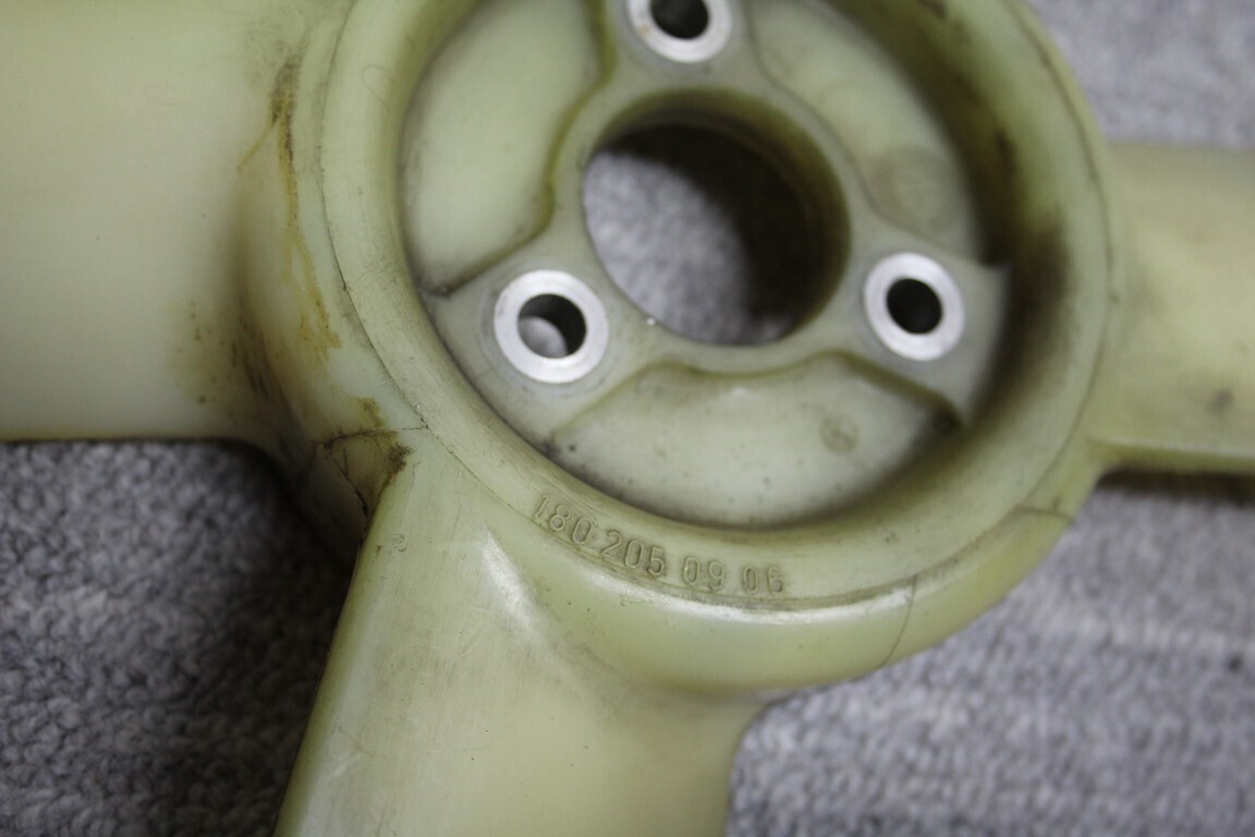 Koelvan voor de motor