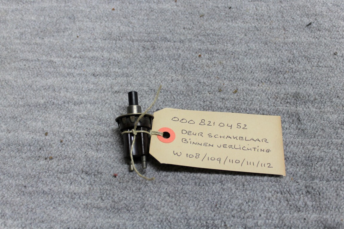 binnenverlichtings schakelaar deurstijl