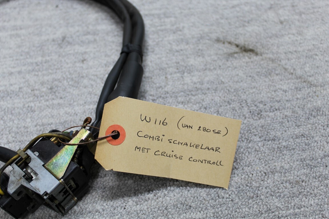 Combischakelaar met cruisecontrol handle W116 Combischakelaar met cruisecontrol handle W116