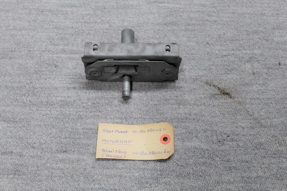 Slotplaat en sluiting