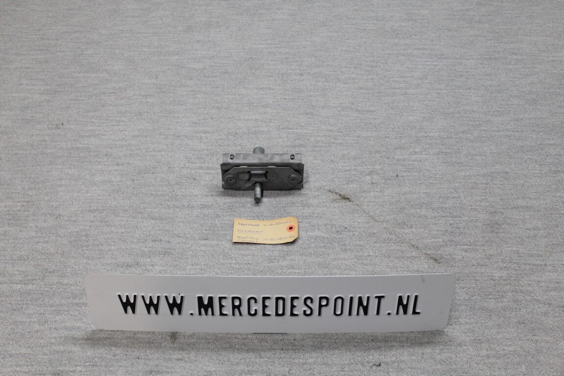 Slotplaat en sluiting