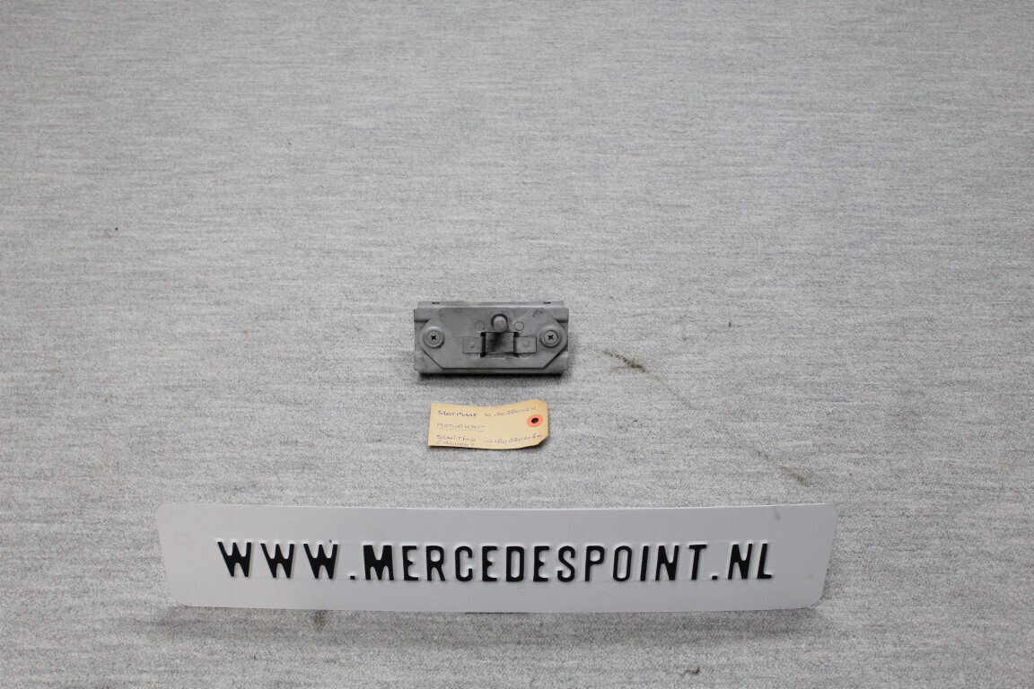 Slotplaat en sluiting