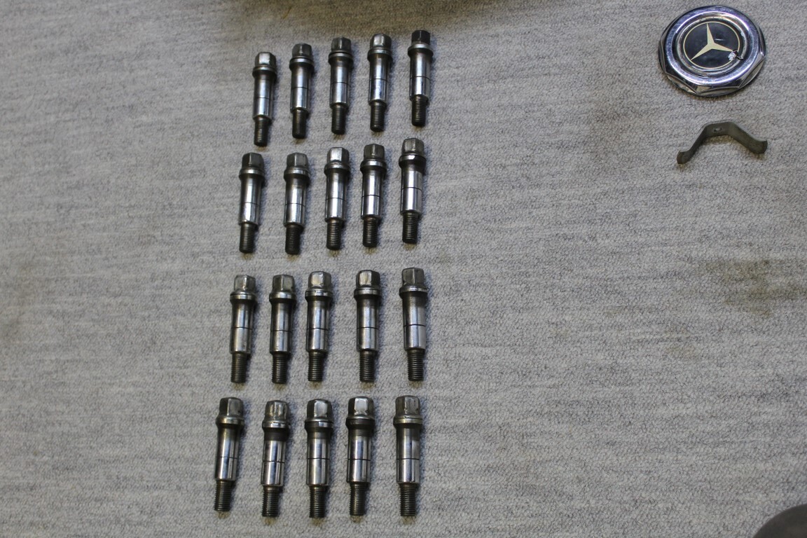 Chromen spaakwielen incl wielbouten
