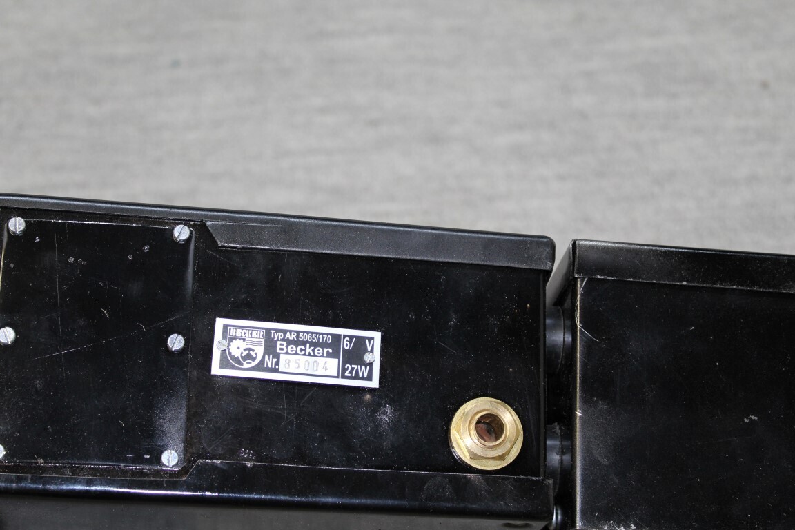 Becker radio Mercedes W187 Becker radio Mercedes W187
