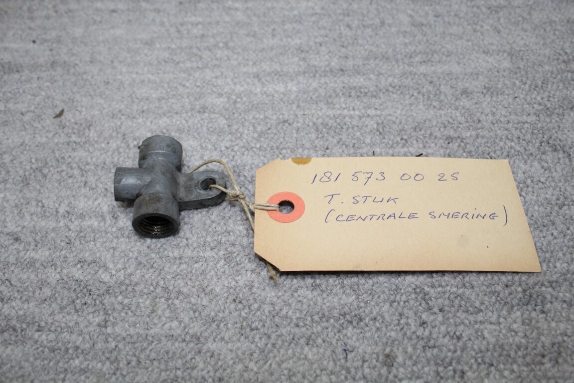 T stuk centrale smering