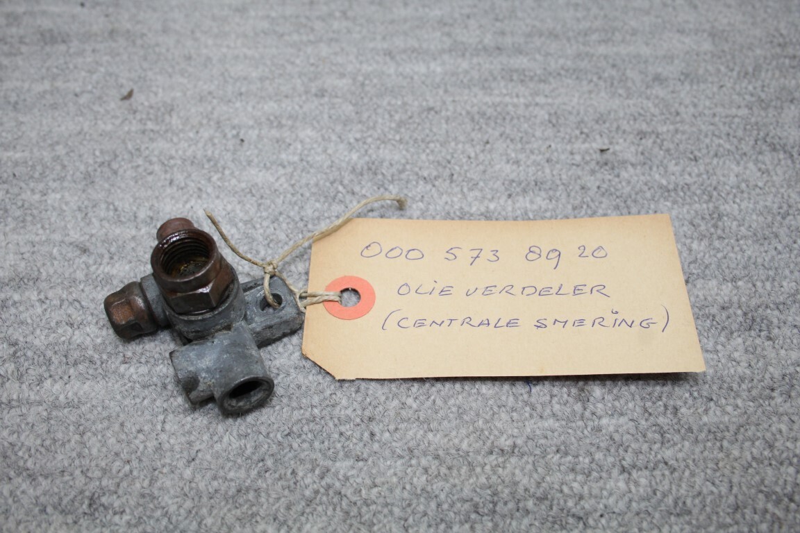Olieverdeler centrale smering achteras