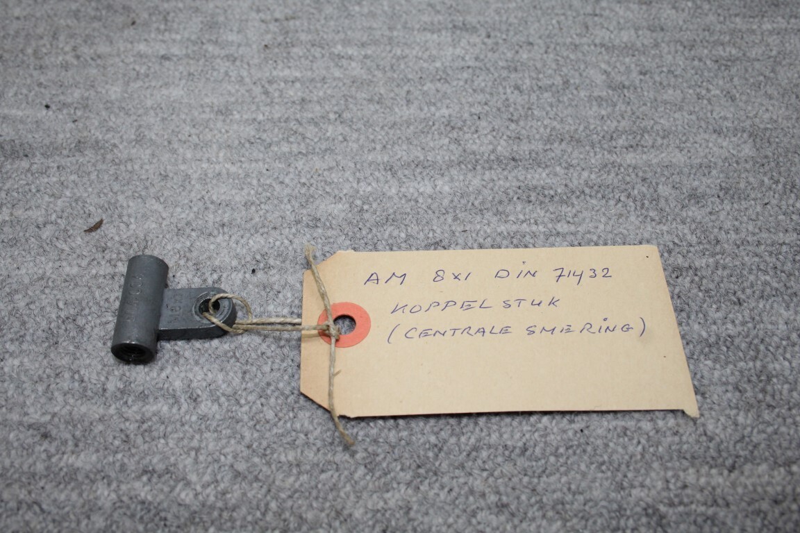 Koppelstuk centrale smering Koppelstuk centrale smering