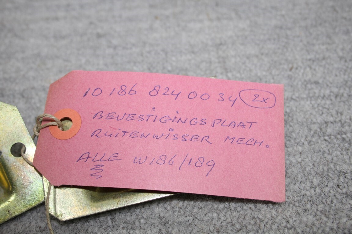 Bevestigingsplaat ruitenwisser mechaniek Bevestigingsplaat ruitenwisser mechaniek