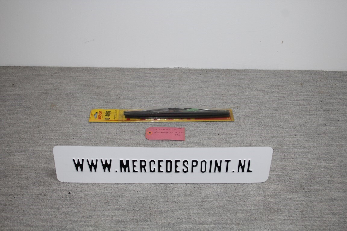 Ruitenwissers chroom