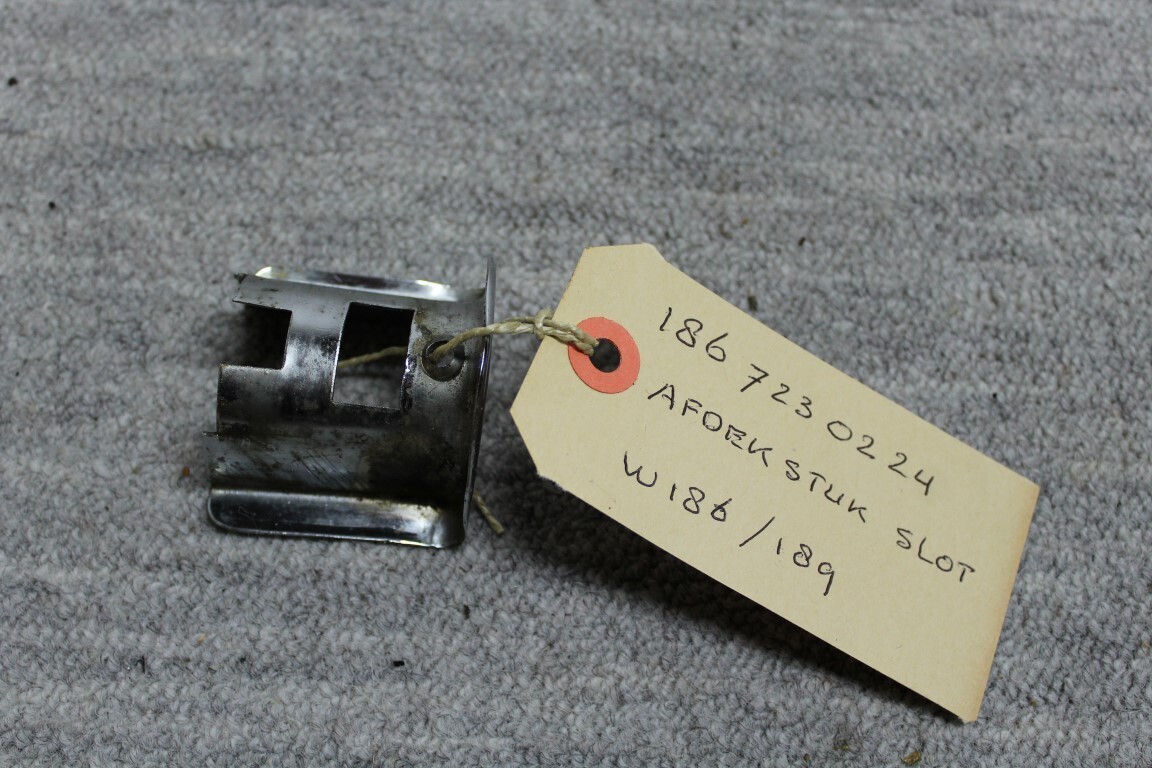 Afdekplaat slot links