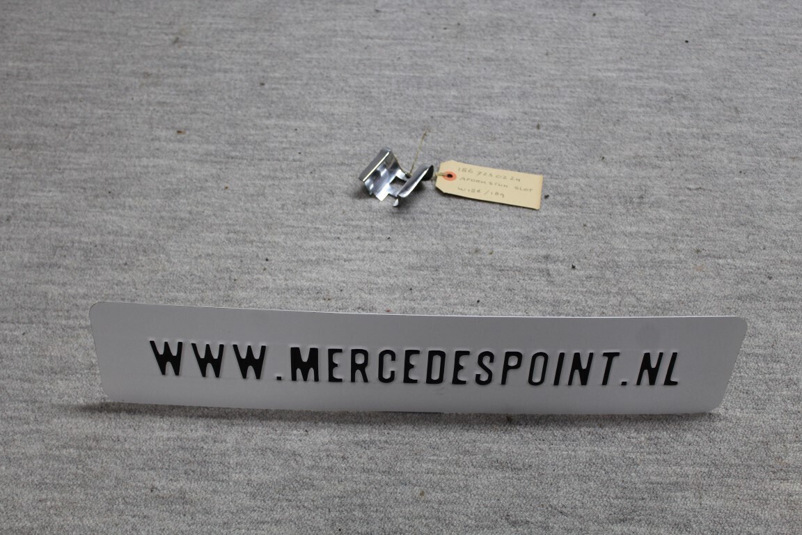 Afdekplaat slot links