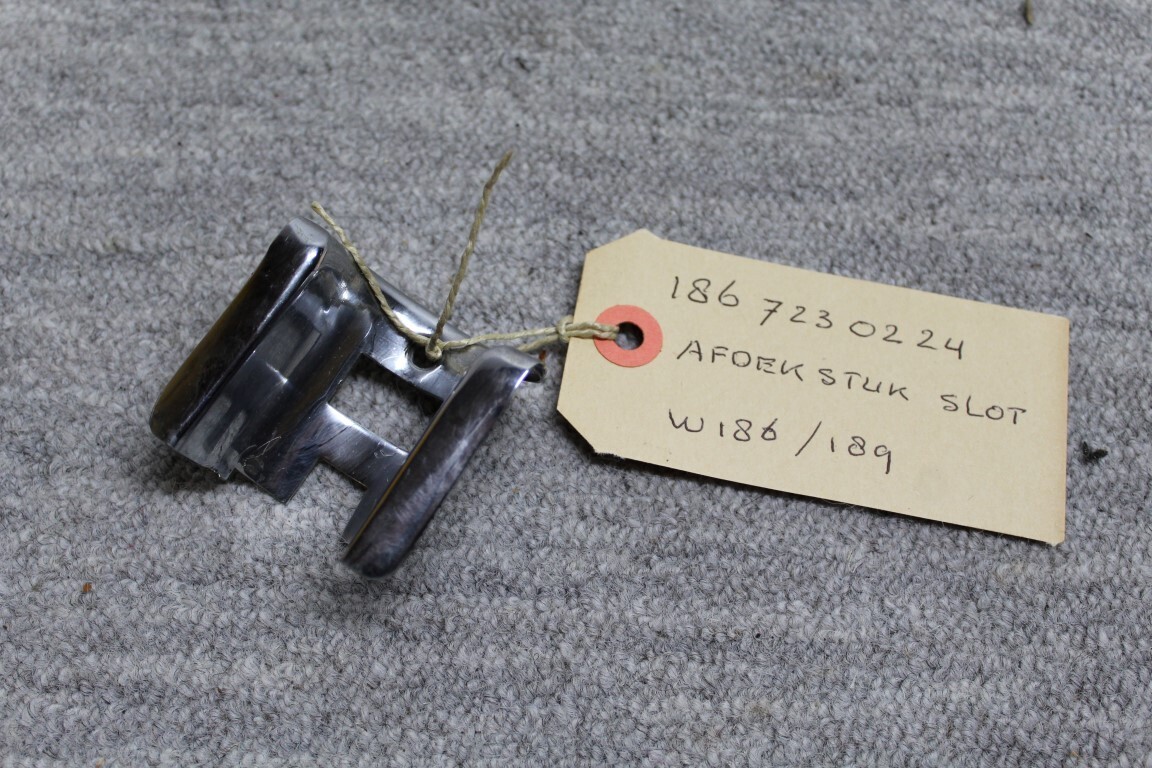 Afdekplaat slot links