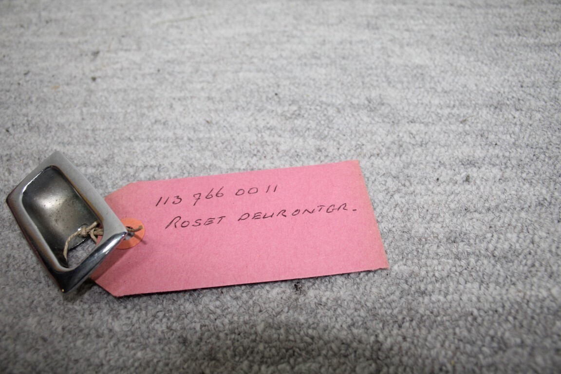 Rozet deurontgrendeling Rozet deurontgrendeling