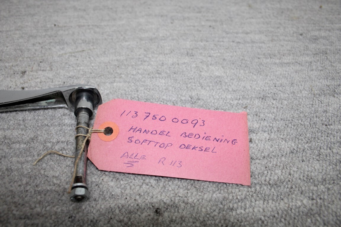 Handle softtop deksel Handle softtop deksel