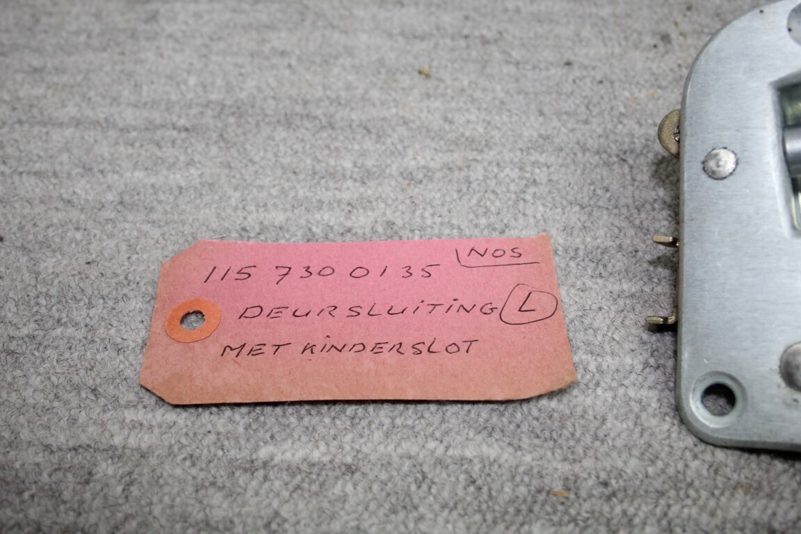 Deursluiting met kinderslot