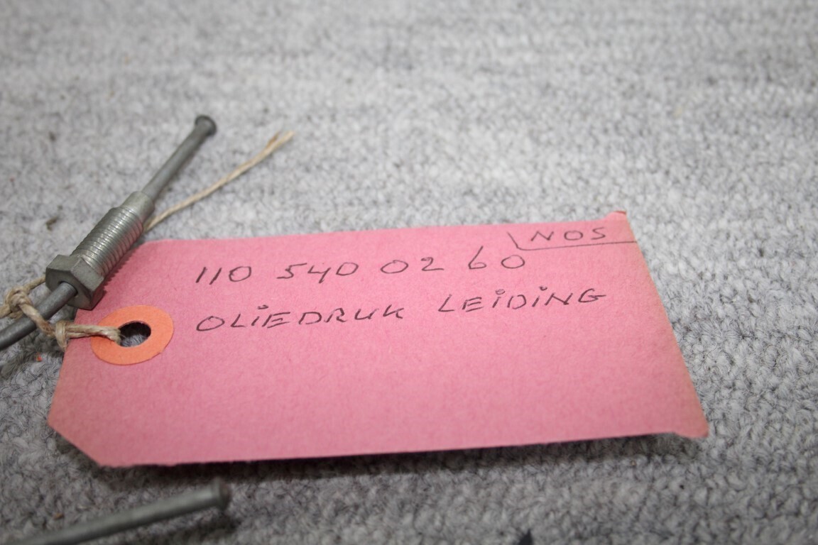 Oliedrukleiding manometer
