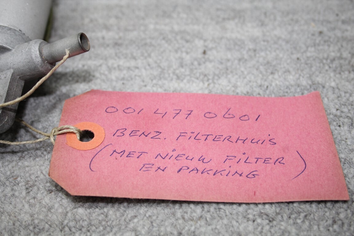 Brandstof filterhuis