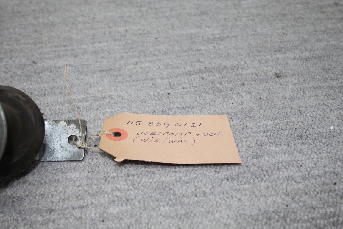 Voetpomp ruitensproeier