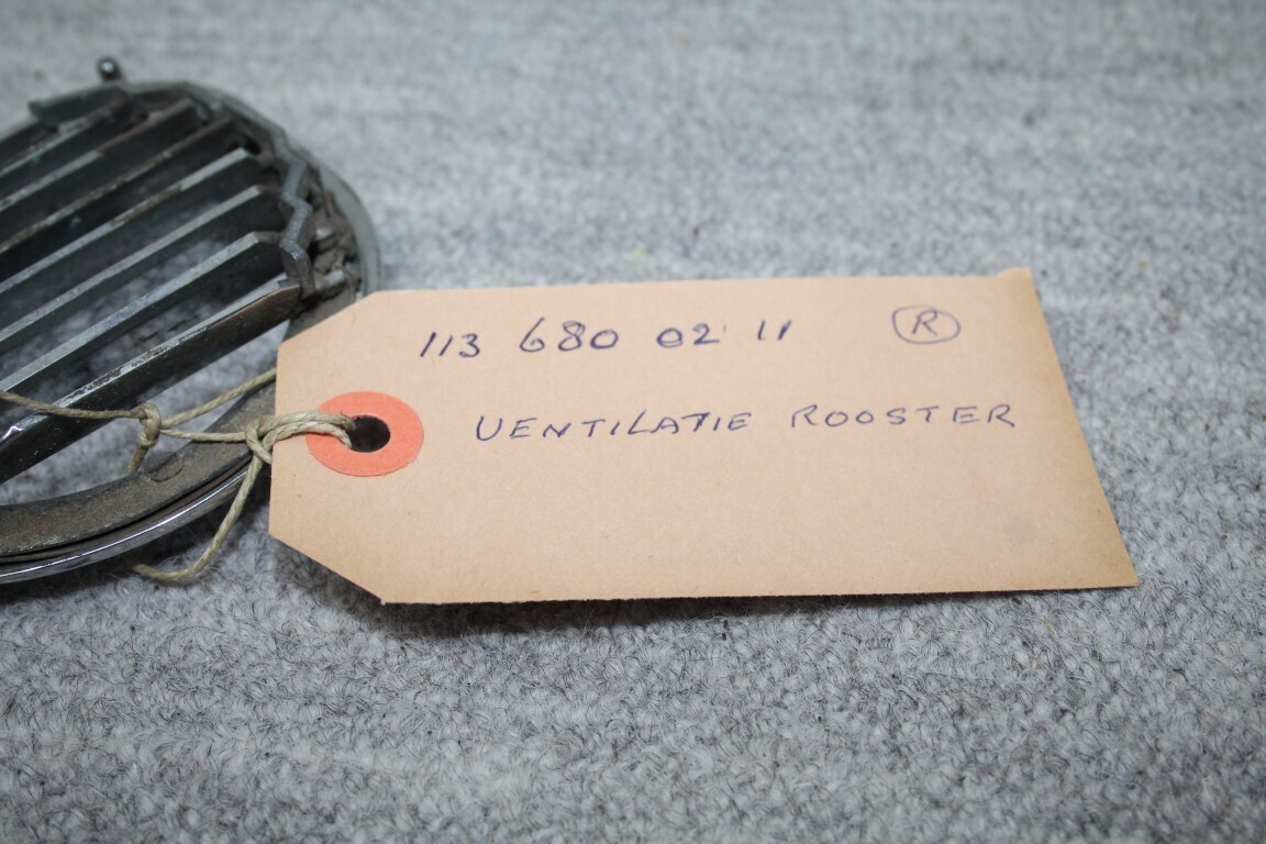 Ventilatierooster dashboard rechts