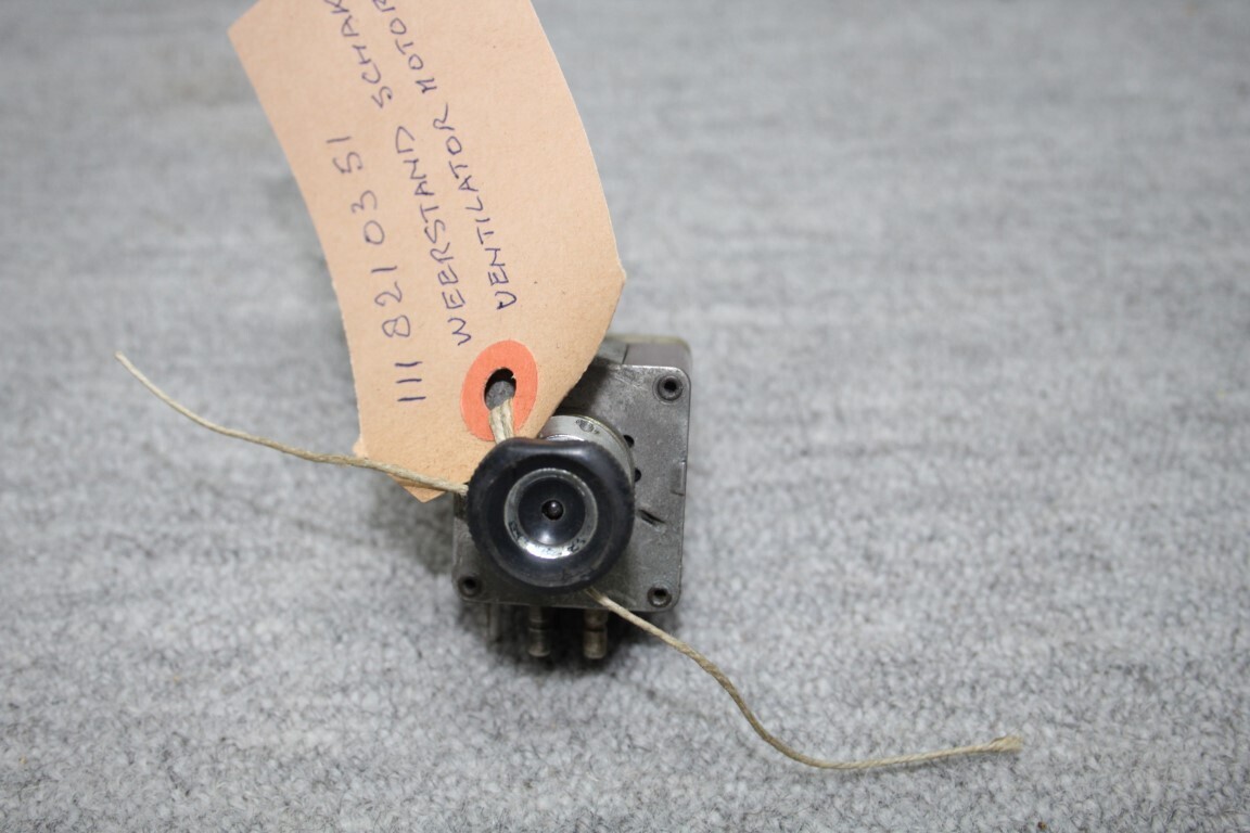 Weerstandschakelaar ventilator